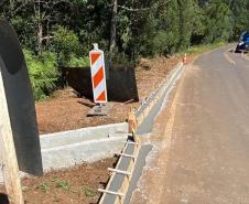 Reformas de pontes alteram tráfego de veículos em União da Vitória - Z Ponte Rio Empoçado na PR-446 em Bituruna