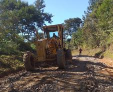 Vias rurais do Vale do Ribeira tem conservação garantida até 2025 Foto: DER-PR