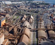 Terminais do Porto de Paranaguá esperam carregar 9.428.30 toneladas de grãos e farelo Foto: Rodrigo Félix Leal / SEIL