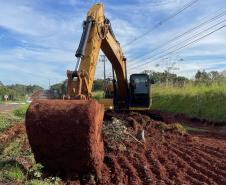 Duplicação da Rodovia das Cataratas chega a 11,81% de conclusão Foto: DER