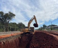 Duplicação da Rodovia das Cataratas chega a 11,81% de conclusão Foto: DER