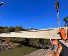 Duplicação da Rodovia das Cataratas chega a 11,81% de conclusão Foto: DER