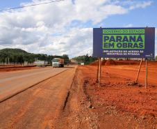 Licitação para concluir vias marginais da PRC-466, em Pitanga, atrai oito participantes Foto: Geraldo Bubniak / AEN