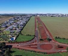 Duplicação do Contorno Oeste de Cascavel chega a 92,39% de conclusão Foto: DER-PR