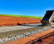 Com novo trecho liberado, duplicação da PR-445 atua de Mauá da Serra a Lerroville Foto: DER-PR