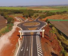 Nova passarela de Bandeirantes, na região Norte, deve ser concluída ainda em julho Foto: DER