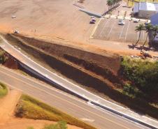 Nova passarela de Bandeirantes, na região Norte, deve ser concluída ainda em julho Foto: DER