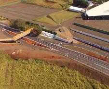 Nova passarela de Bandeirantes, na região Norte, deve ser concluída ainda em julho Foto: DER