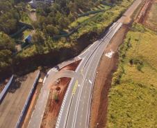 Nova passarela de Bandeirantes, na região Norte, deve ser concluída ainda em julho Foto: DER