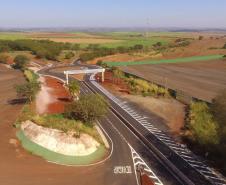 Nova passarela de Bandeirantes, na região Norte, deve ser concluída ainda em julho Foto: DER