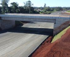 Perimetral Leste de Foz do Iguaçu tem primeiro segmento pavimentado - Pavimentação acesso ao Marcos das Três fronteiras Foto: DER-PR