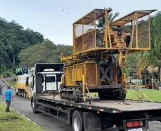 Novas sondagens no solo marcam avanço no projeto da Ponte de Guaratuba Foto: DER