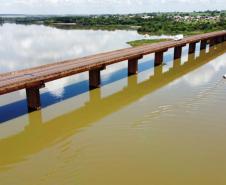 Governo paulista vai bloquear ponte sobre o Rio Paranapanema para reformas Foto: DER-PR