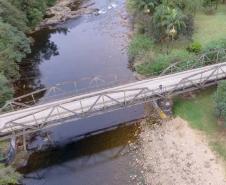 Bloqueio parcial de ponte de Morretes para novas obras começa nesta segunda-feira Foto: DER