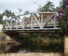 Ponte de Porto de Cima terá bloqueios parciais a partir de 17 de julho  Foto: DER-PR