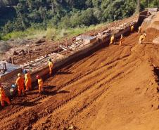 Recuperação de rodovia em Salgado Filho deve ser concluída em outubro Foto: DER-PR