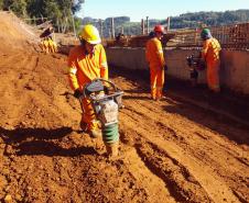 Recuperação de rodovia em Salgado Filho deve ser concluída em outubro Foto: DER-PR