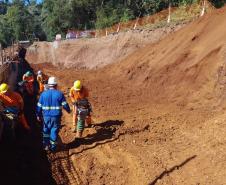 Recuperação de rodovia em Salgado Filho deve ser concluída em outubro Foto: DER-PR