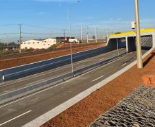 Estado libera tráfego nas pistas principais da obra de duplicação da BR-277 em Guarapuava Foto: Prefeitura de Guarapuava