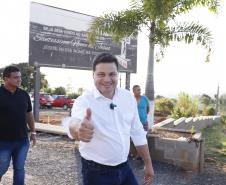Governador inaugura nova pavimentação do acesso ao santuário de Joaquim Távora Foto: Rodrigo Félix Leal / SEIL