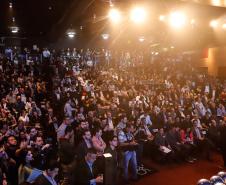 Segundo o secretário estadual de Infraestrutura e Logística, Sandro Alex, o Paraná foi o primeiro estado do Brasil a adotar a metodologia BIM e a estendê-la em um programa estadual a todos os municípios. Foto: Rodrigo Félix Leal / SEIL