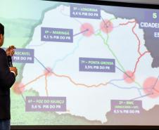 Vocação logística: projetos de infraestrutura de diferentes modais avançam no Paraná Foto: Rodrigo Félix Leal/SEIL