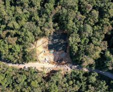 Obras na Graciosa avançam, e primeiros trechos podem ficar prontos este mês Foto: Rodrigo Félix Leal/SEIL