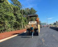 Obras de duplicação da Rodovia das Cataratas chegam a 16,75% de execução Foto: DER