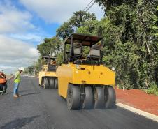 Obras de duplicação da Rodovia das Cataratas chegam a 16,75% de execução Foto: DER