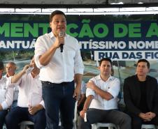 Governador inaugura nova pavimentação do acesso ao santuário de Joaquim Távora Foto: Ari Dias/AEN