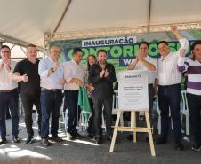 O governador Carlos Massa Ratinho Junior entregou oficialmente nesta quinta-feira (17) o Contorno Sul de Wenceslau Braz, no Norte Pioneiro.  Foto: Roberto Dziura Jr/AEN