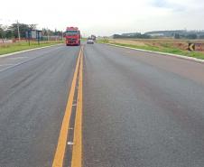 Ligação entre os municípios de Arapongas e Astorga recebe obras de conservação. Foto: DER