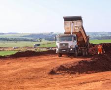 Duplicação da PR-445, entre Londrina e Mauá da Serra, ultrapassa 10% de execução Foto: Gilson Abreu/AEN