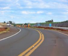 Duplicação da PR-445, entre Londrina e Mauá da Serra, ultrapassa 10% de execução Foto: Gilson Abreu/AEN