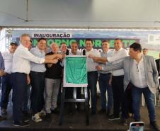 O governador Carlos Massa Ratinho Jr inaugura o Contorno de Francisco Beltrão. Foto: Roberto Dziura Jr/AEN