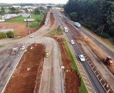 Reta final: obra de duplicação da BR-277 em Cascavel se aproxima de 80% Foto: Ari Dias/AEN