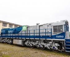 Paraná será pioneiro no teste de locomotivas híbridas com menor impacto ambiental Foto: Rodrigo Félix Leal/SEIL-PR