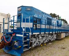 Paraná será pioneiro no teste de locomotivas híbridas com menor impacto ambiental Foto: Rodrigo Félix Leal/SEIL-PR