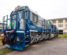 Paraná será pioneiro no teste de locomotivas híbridas com menor impacto ambiental Foto: Rodrigo Félix Leal/SEIL-PR