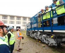 Paraná será pioneiro no teste de locomotivas híbridas com menor impacto ambiental Foto: Rodrigo Félix Leal/SEIL-PR