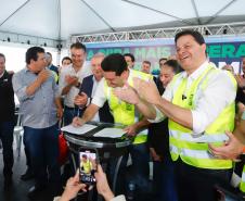 Começa a obra da Ponte Guaratuba-Matinhos, projeto aguardado há mais de 30 anos Foto: Rodrigo Félix Leal / SEIL