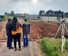 Recuperação emergencial de rodovia em Jaguariaíva entra em nova etapa Foto: DER