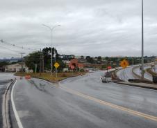 Mesmo com chuvas, DER/PR conclui e libera nova trincheira em Guarapuava Foto: DER