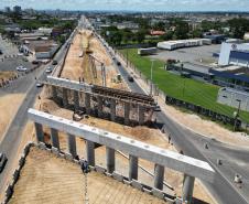 BR-376 terá bloqueios em São José dos Pinhais para transporte de vigas neste final de semana Foto: DER