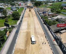 BR-376 terá bloqueios em São José dos Pinhais para transporte de vigas neste final de semana Foto: DER