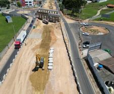 BR-376 terá bloqueios em São José dos Pinhais para transporte de vigas neste final de semana Foto: DER