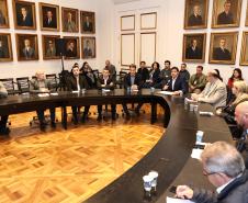 O Governo do Estado, por meio da Secretaria de Infraestrutura e Logística (SEIL), lançou oficialmente nesta terça-feira (25) a 2ª edição da Jornada BIM: Prefeituras em Foco, que ocorrerá de 2 a 4 de julho, em Curitiba. Foto: Rodrigo Félix Leal / SEIL
