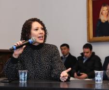 O Governo do Estado, por meio da Secretaria de Infraestrutura e Logística (SEIL), lançou oficialmente nesta terça-feira (25) a 2ª edição da Jornada BIM: Prefeituras em Foco, que ocorrerá de 2 a 4 de julho, em Curitiba. Foto: Rodrigo Félix Leal / SEIL