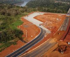 Perimetral Leste de Foz do Iguaçu chega a 39,33% de conclusão