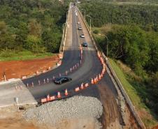 Perimetral Leste de Foz do Iguaçu chega a 39,33% de conclusão